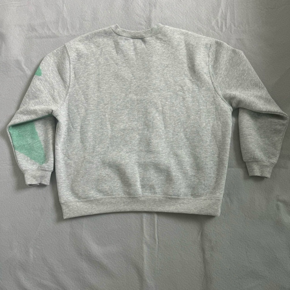 Wild Fable Gray and Green Crew Neck Sweater Size M - Picture 2 of 9